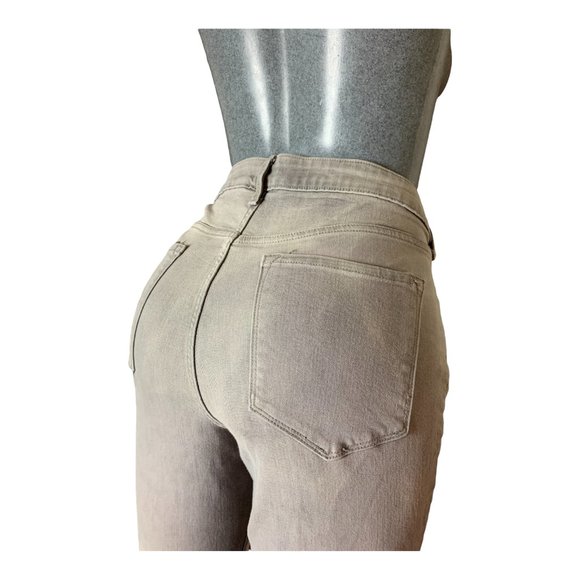 Old Navy 'Rockstar Mid-Rise' Womens Jeans Tag 14 Blue Gray Skinny W32L29 Stretch - Picture 12 of 12